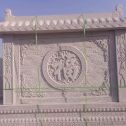 龙岩 芝麻白花岗岩屏风，照壁，影壁