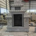 龙岩 芝麻灰高档墓碑、土墓，一套也支持定做
