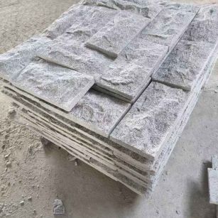 龙岩 芝麻白蘑菇石、自然面