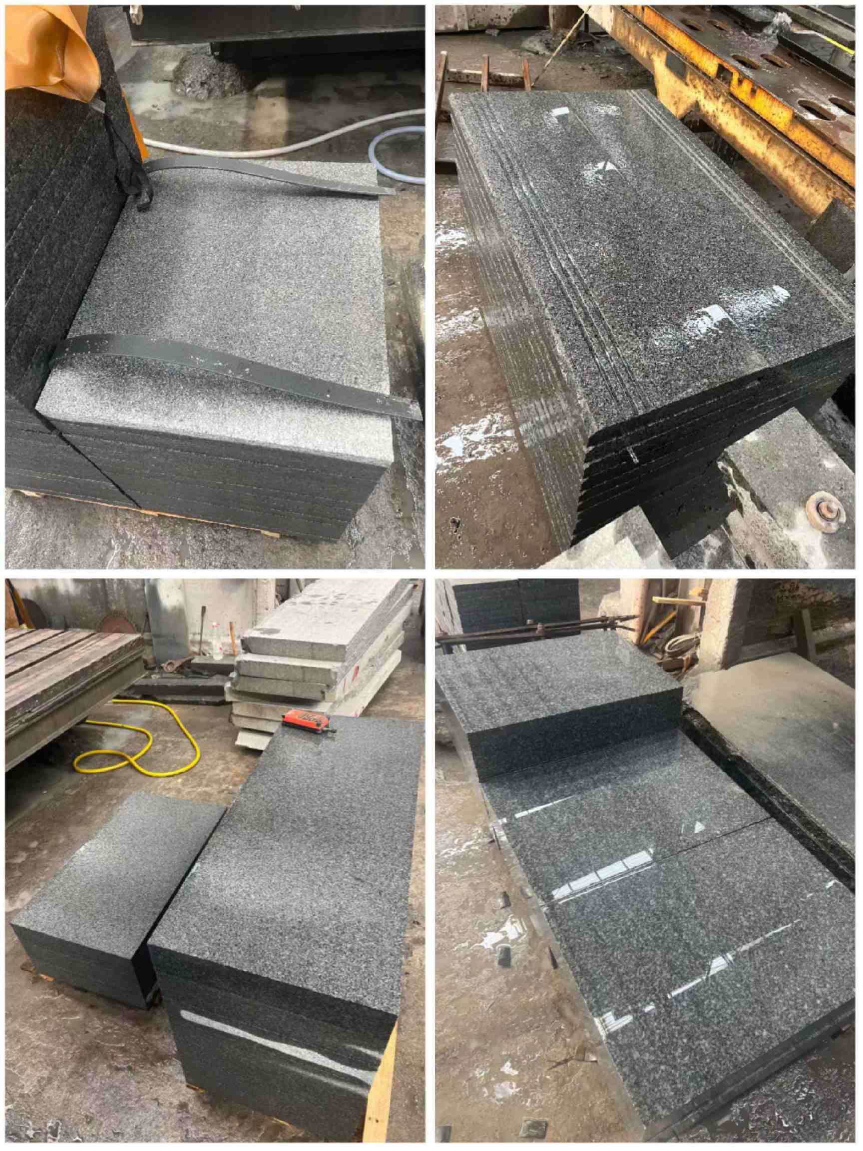 龙岩 芝麻黑地铺石材