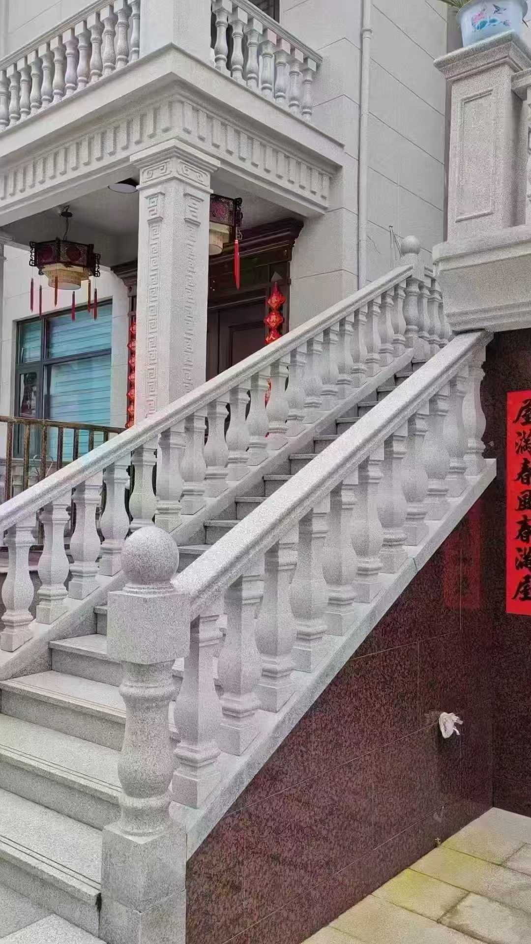 龙岩 天然石材 阳台庭院护栏、栏杆