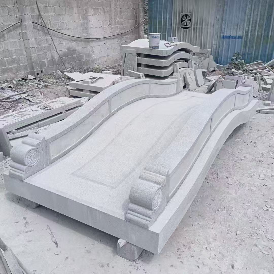 龙岩 芝麻灰花岗岩园林景观 小石桥