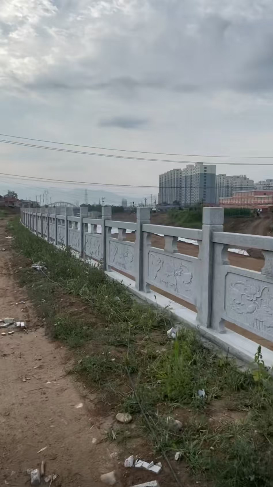 龙岩 石材河道栏杆