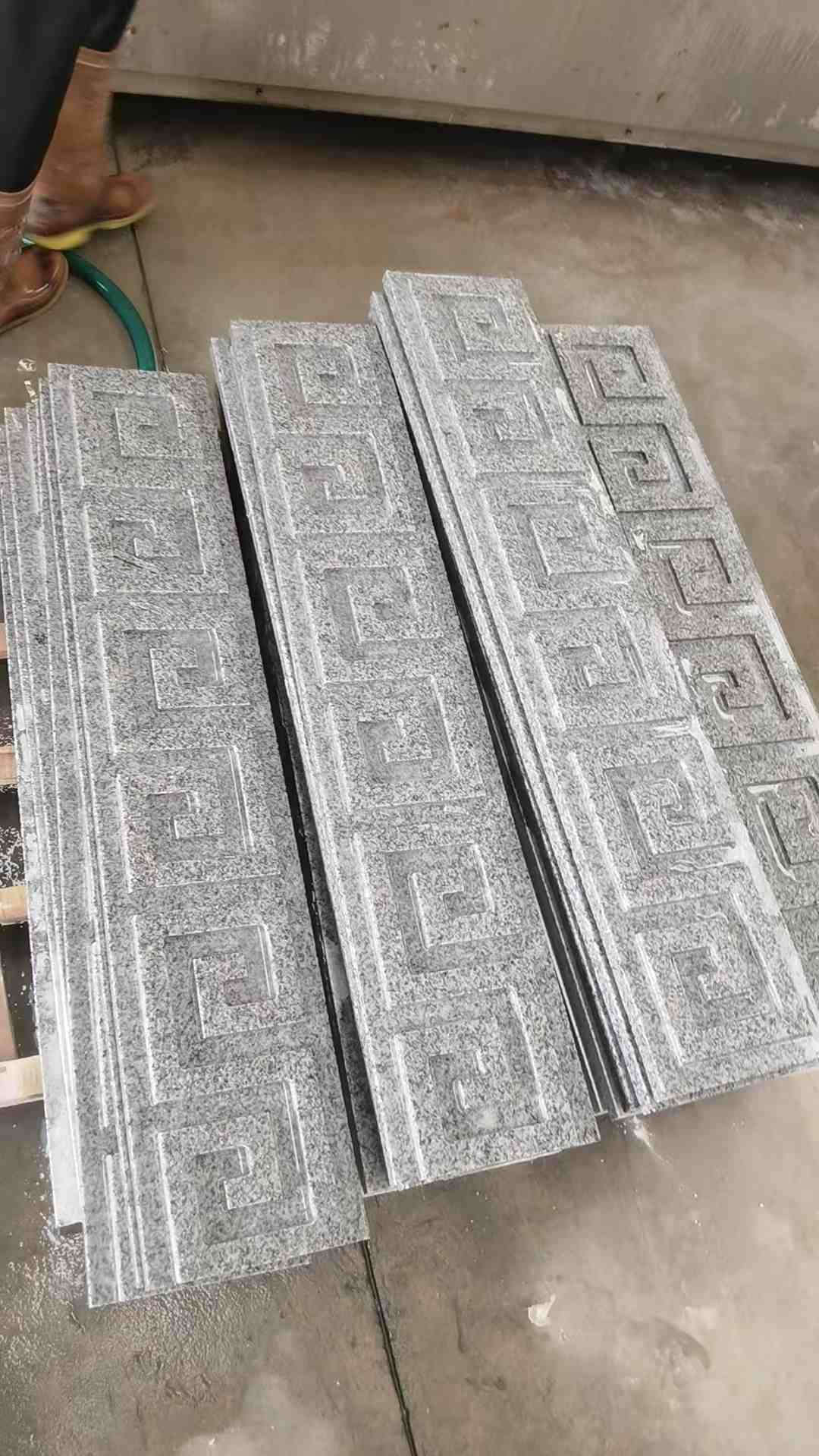 龙岩 别墅回纹线条，雕刻