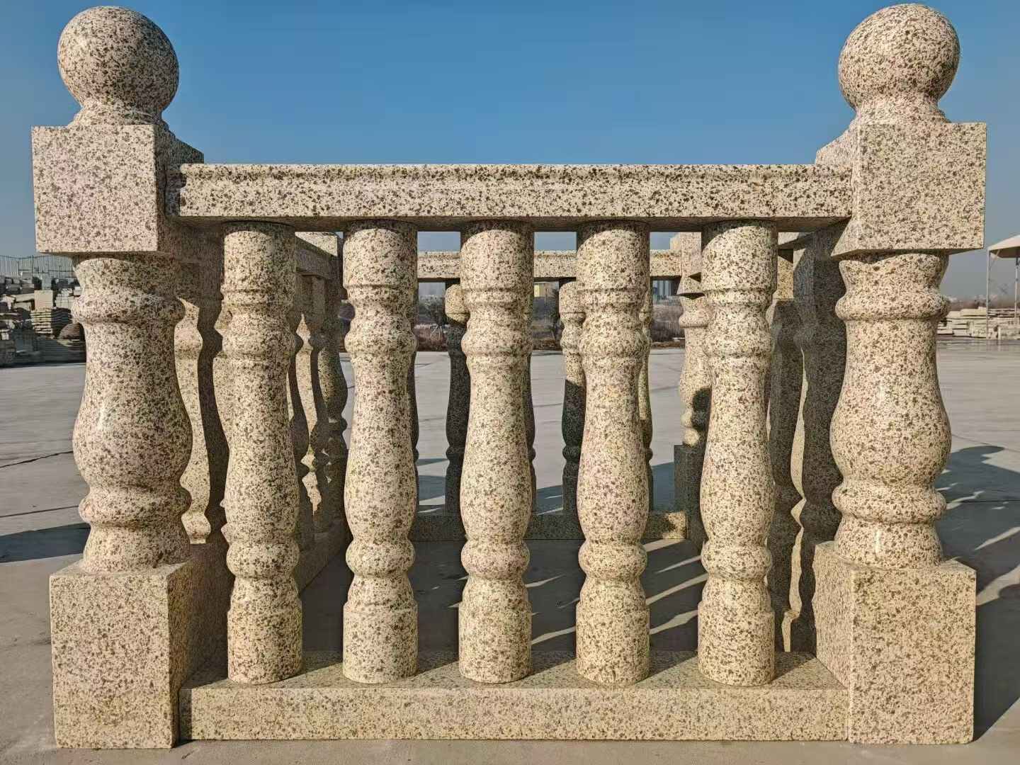 龙岩 黄金麻栏杆（扶手，花瓶柱，将军柱）